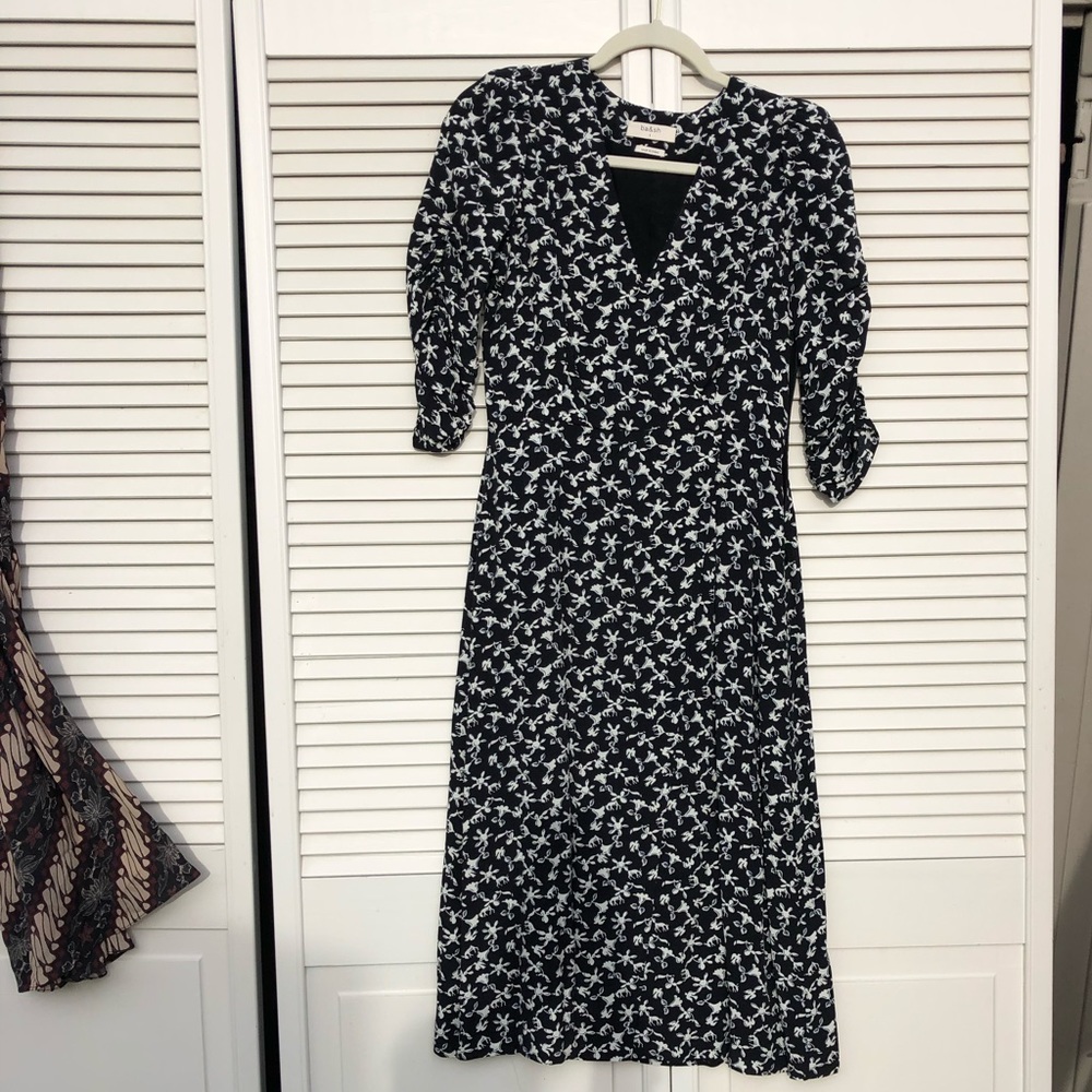 ba&sh Black and White Dress Size 1